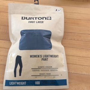 BNWT Burton First Layer Pant